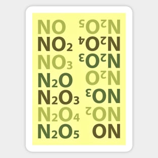 Nitrogen green Sticker